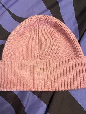 Time and Tru Dusty Pink Ribbed Cuff Beanie
